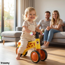 Vrooomy® Mini Loopfiets - Geel