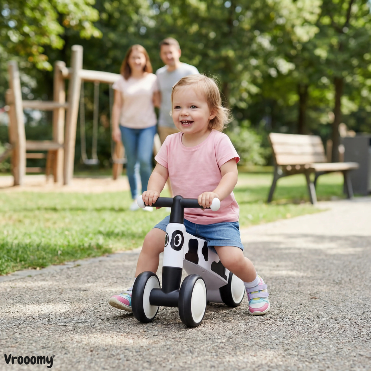 Vrooomy® Mini Loopfiets wit – kenmerken en specificaties
