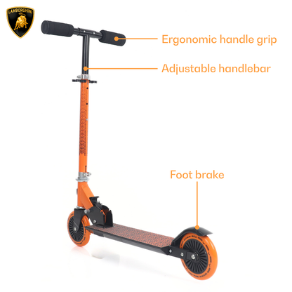 Lamborghini Kids Scooter - Orange