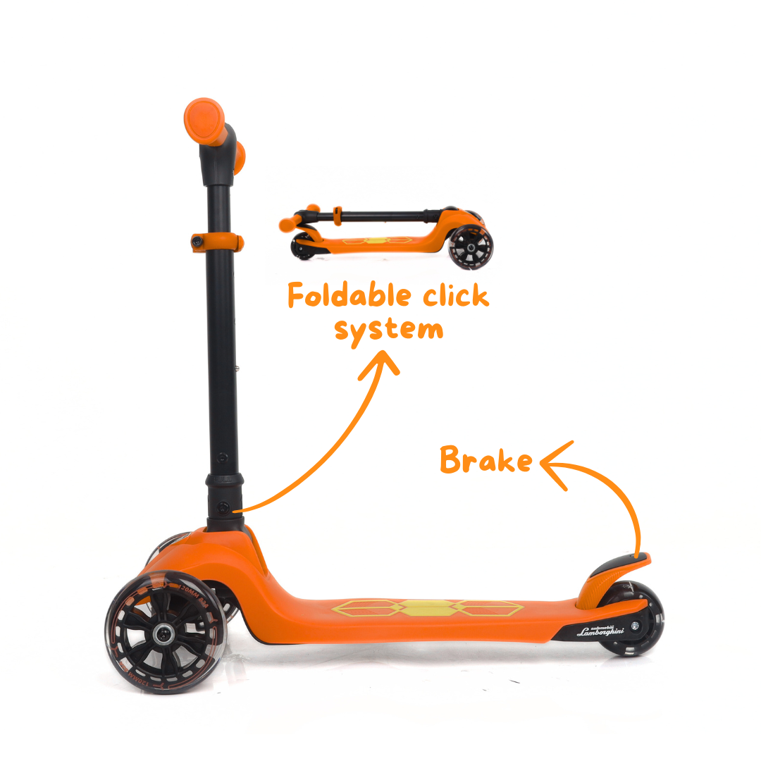 Lamborghini Patinete infantil - Naranja