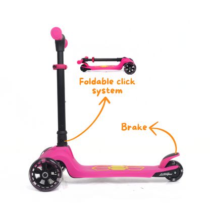 Lamborghini Kids Scooter - Pink
