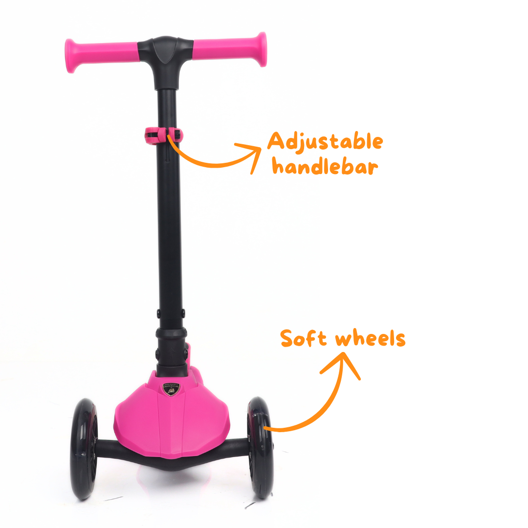 Lamborghini Kids Scooter - Pink