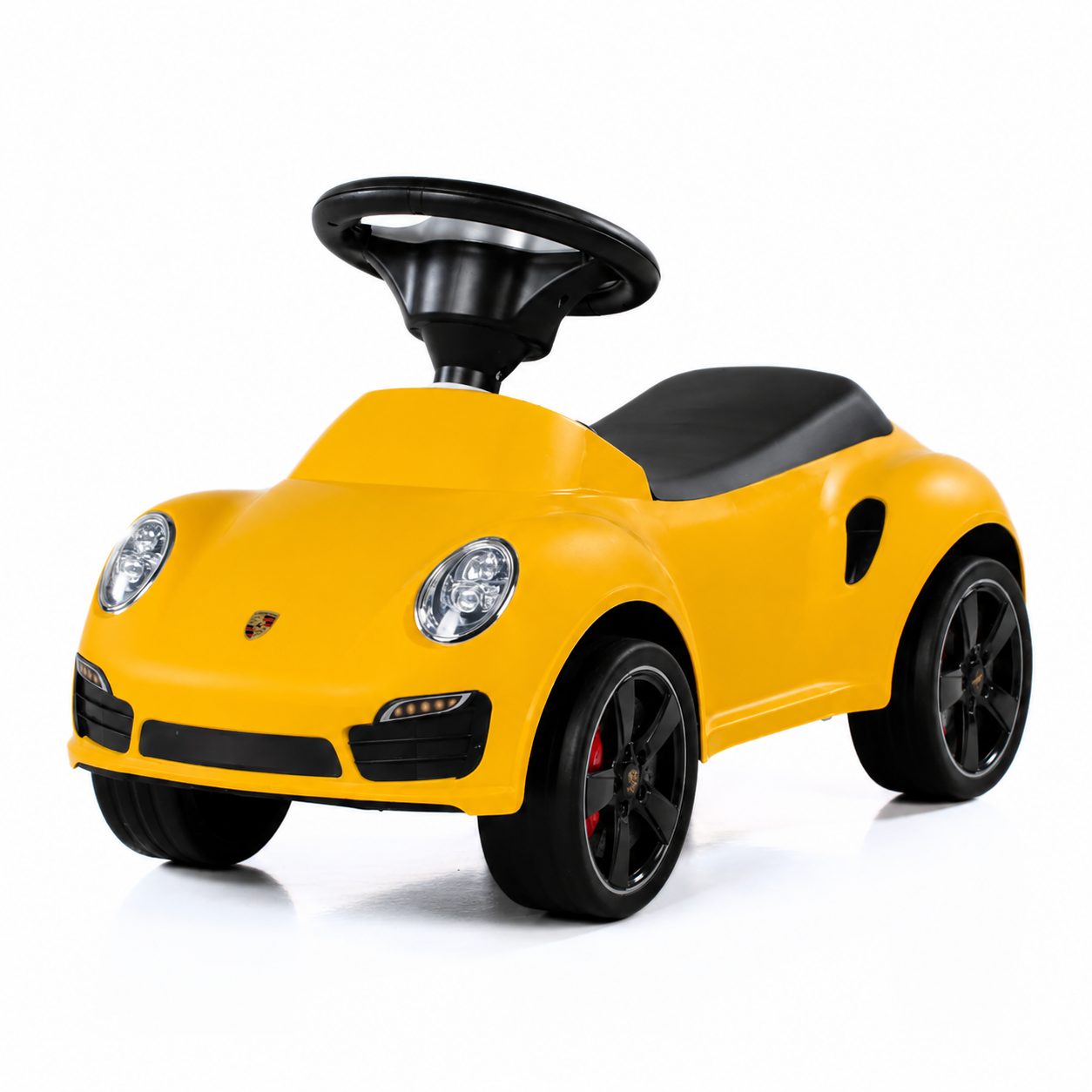 Loopauto Porsche 911 Turbo S geel – Vrooomy