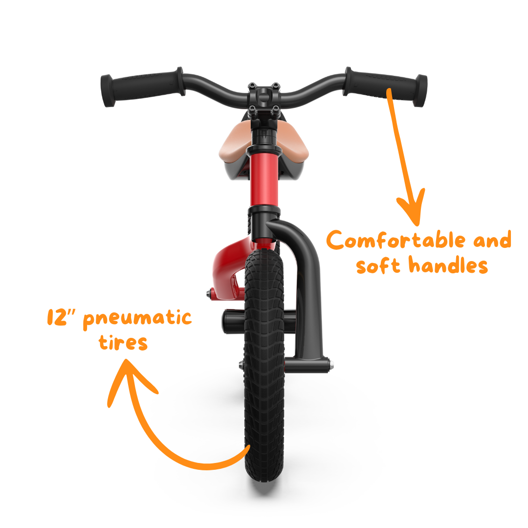 Bicicleta de Equilíbrio BMW 12" - Vermelho
