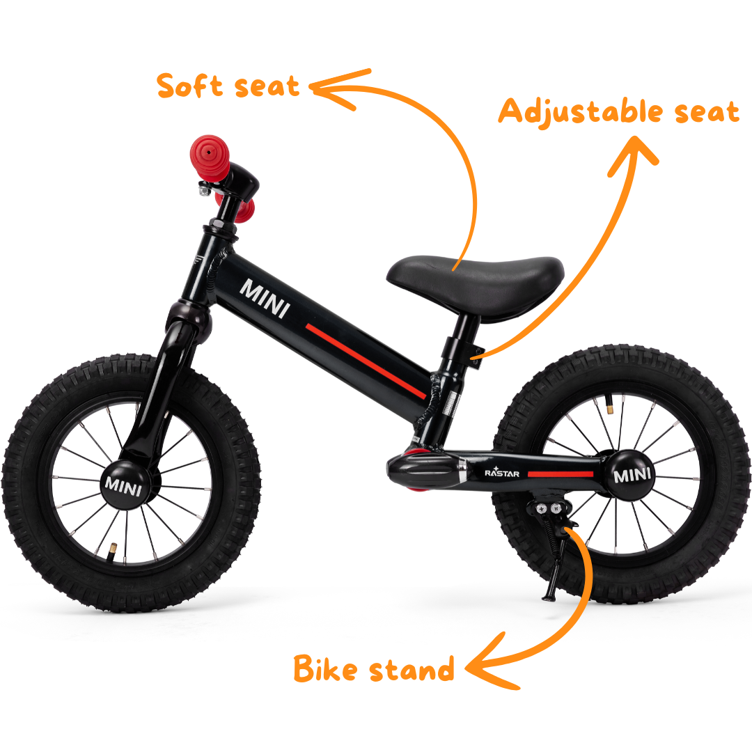 MINI Balance Bike 12" - Black