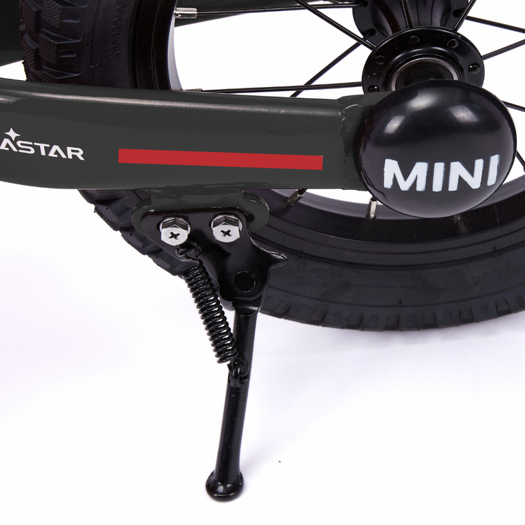 MINI Bicicleta de Equilíbrio 12" - Preto