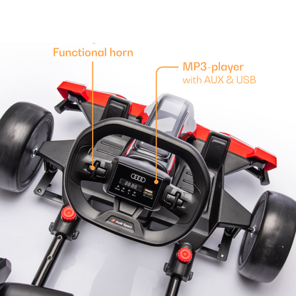Audi Drift e-Gokart - Rood