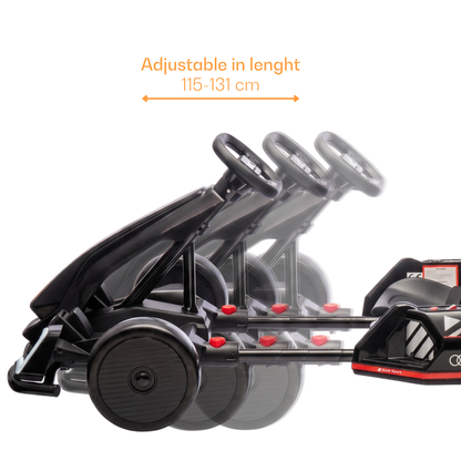 Audi Drift e-Gokart - Zwart