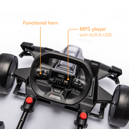 Audi Drift e-Gokart - Zwart