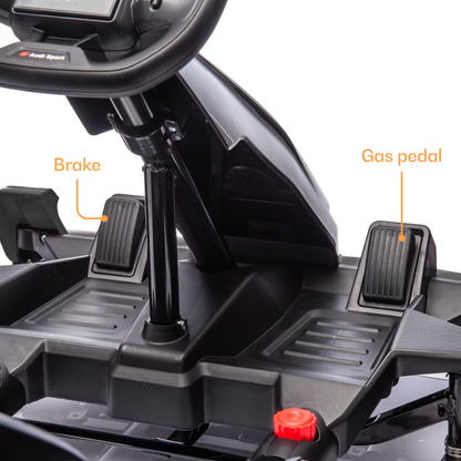 Audi Drift e-Gokart - Zwart