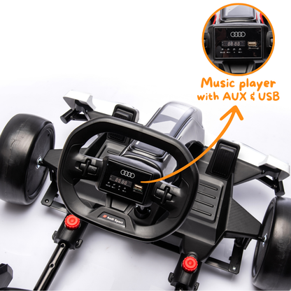 Audi Drift e-Gokart - Wit