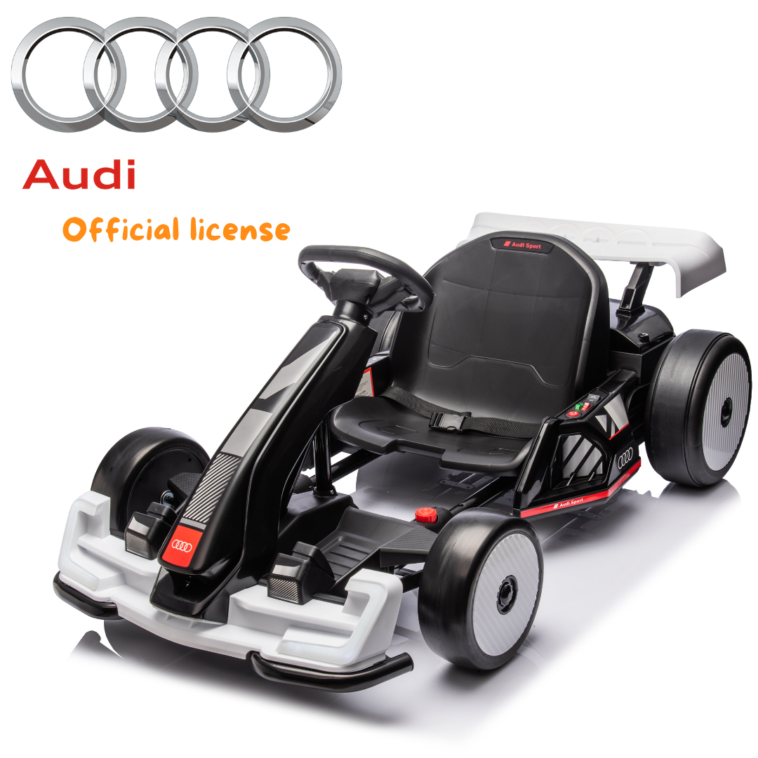 Audi Drift e-Gokart - Wit