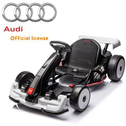 Audi Drift e-Gokart - Wit