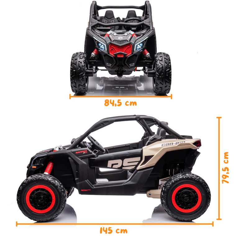 Can-Am Maverick X3 (2-osobowy) - Czarny