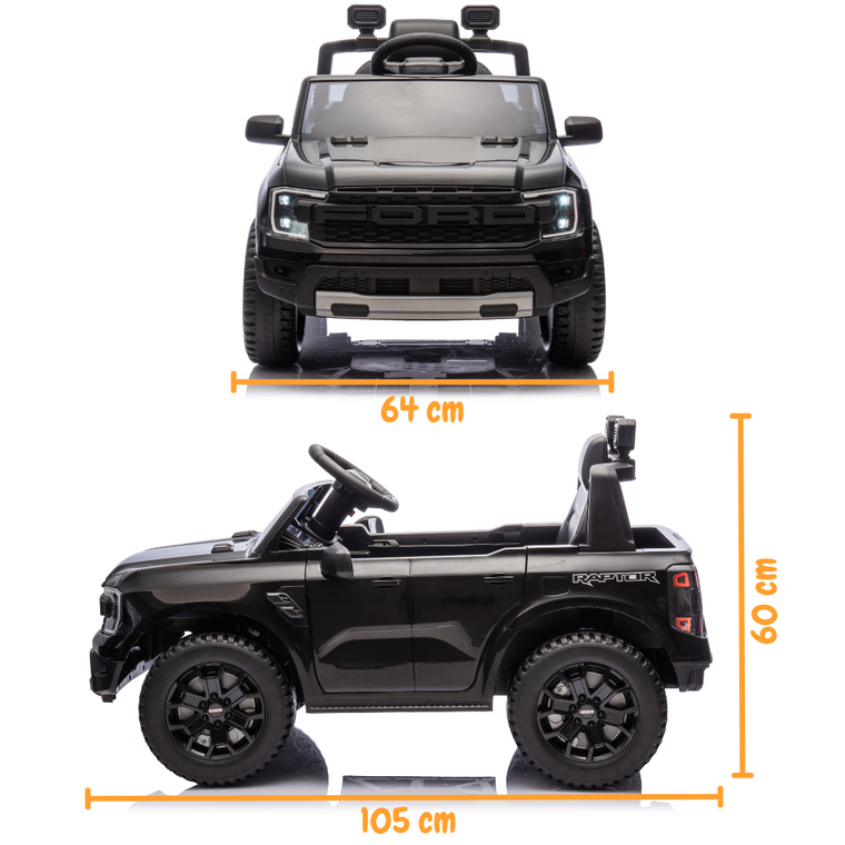 Ford Ranger Raptor - Czarny