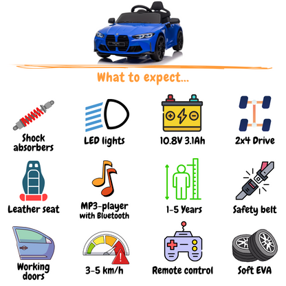 BMW M4 Compétition Coupé - Bleu