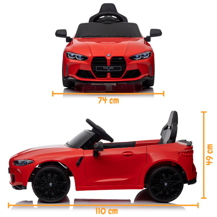 BMW M4 Competition Coupé - Rood