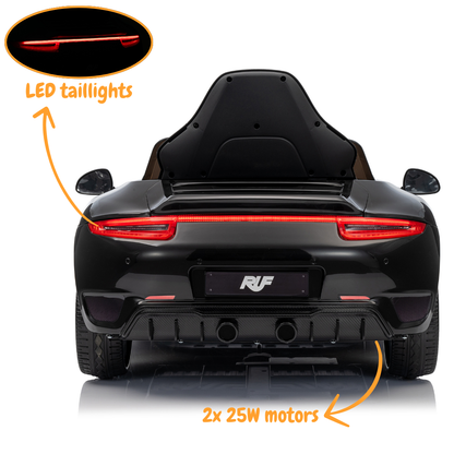 RUF GT Carro Elétrico Infantil (1–5 anos)