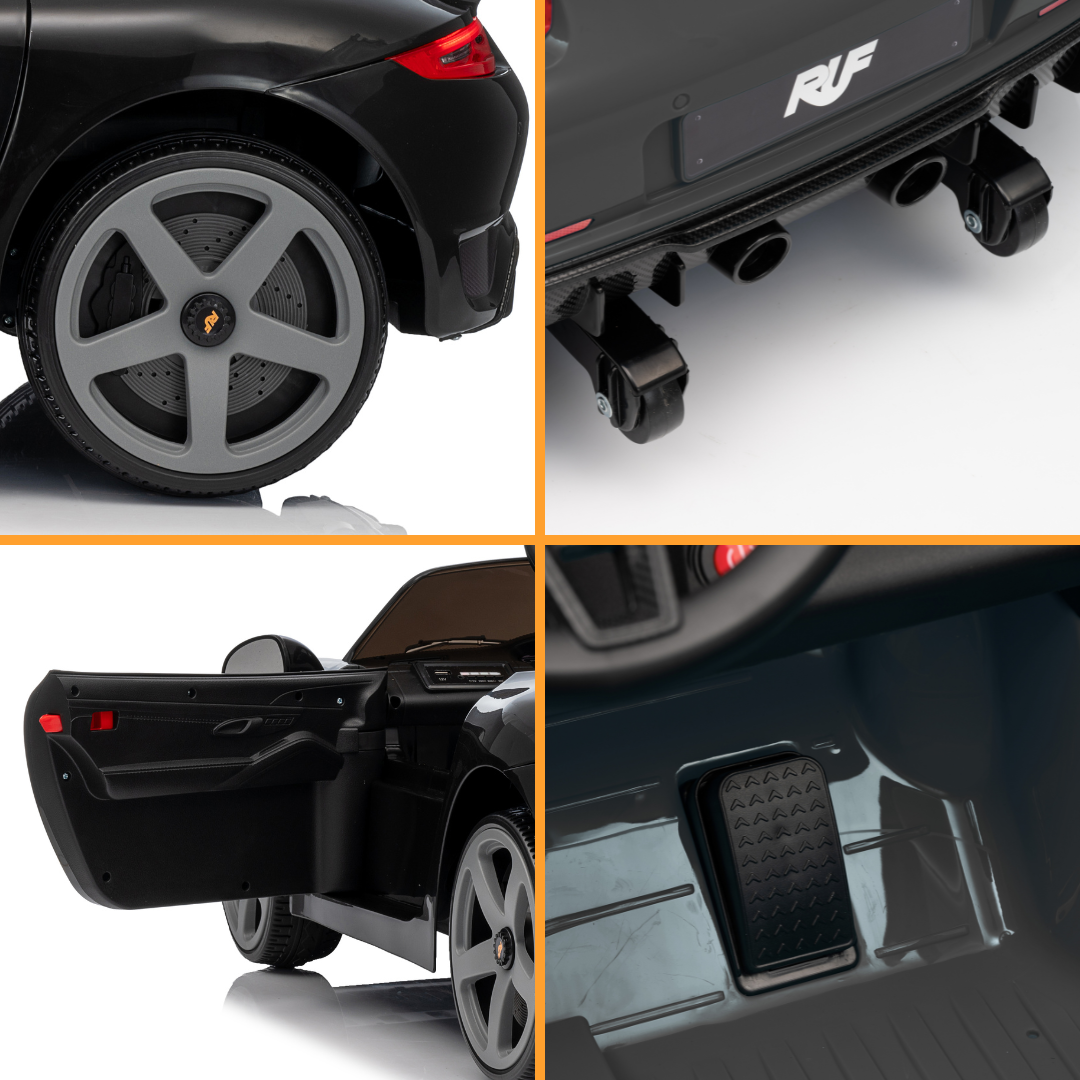 RUF GT Carro Elétrico Infantil (1–5 anos)