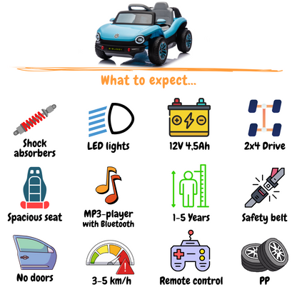 Volkswagen E-Buggy Concept – Blau