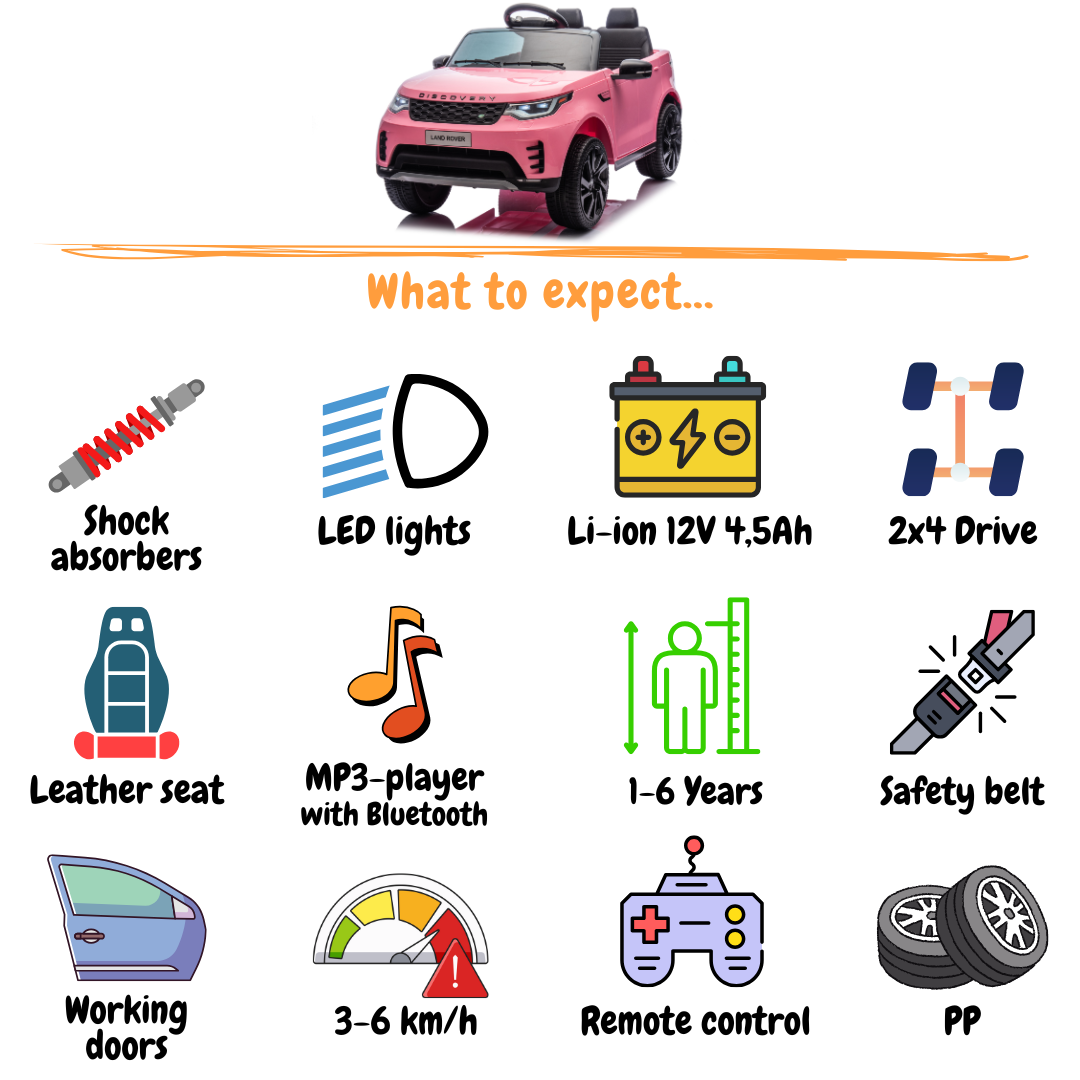 Land Rover Discovery S – Rosa