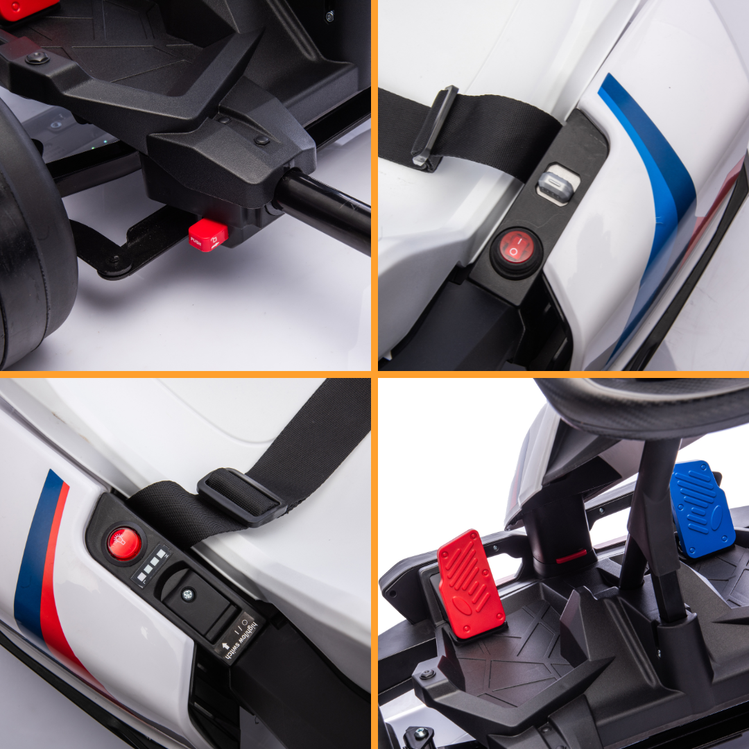 BMW e-Gokart - Wit