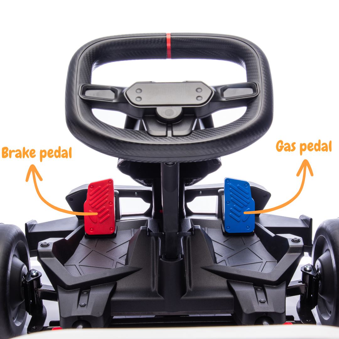 BMW Elektrisches Gokart 24V Go-Kart – Grau