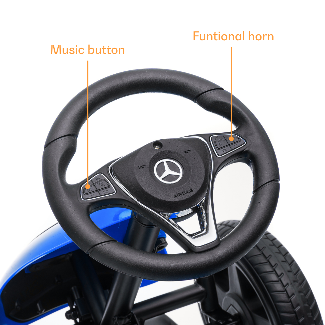 Mercedes-Benz Go-Kart - Blue
