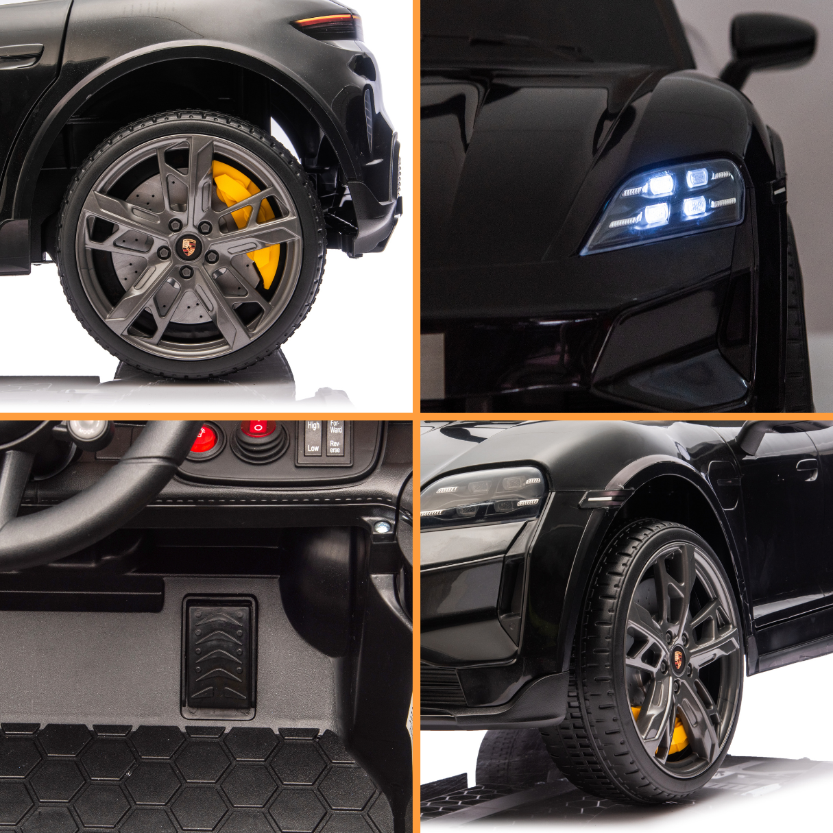 Porsche Taycan Turbo S – Schwarz