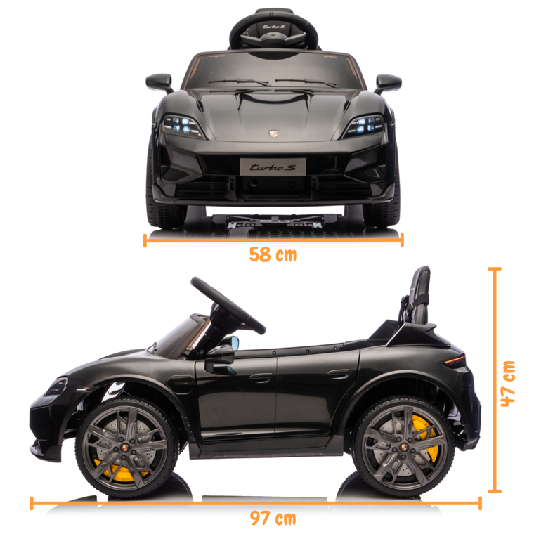 Porsche Taycan Turbo S - Czarny