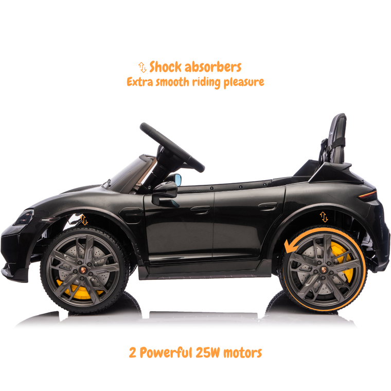 Porsche Taycan Turbo S - Czarny
