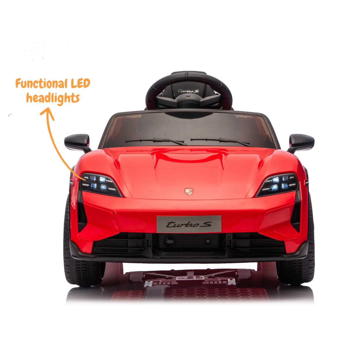 Porsche Taycan Turbo S – Rot