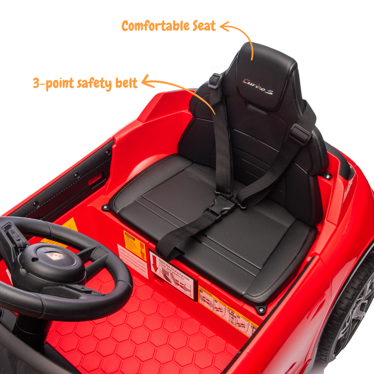 Porsche Taycan Turbo S – Rot