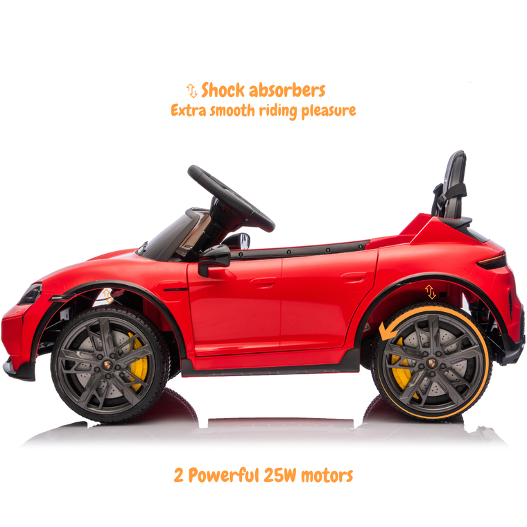 Porsche Taycan Turbo S - Czerwony
