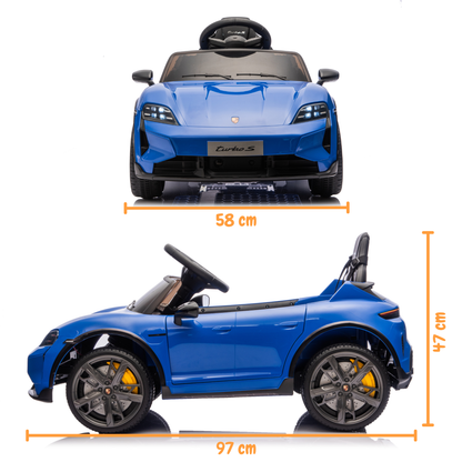 Porsche Taycan Turbo S – Blau