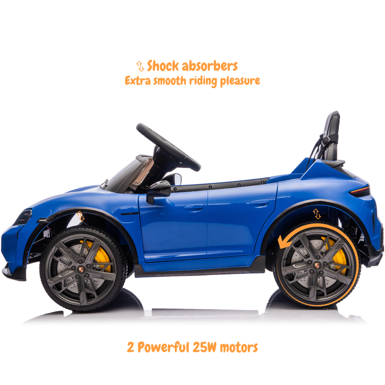 Porsche Taycan Turbo S - Niebieski
