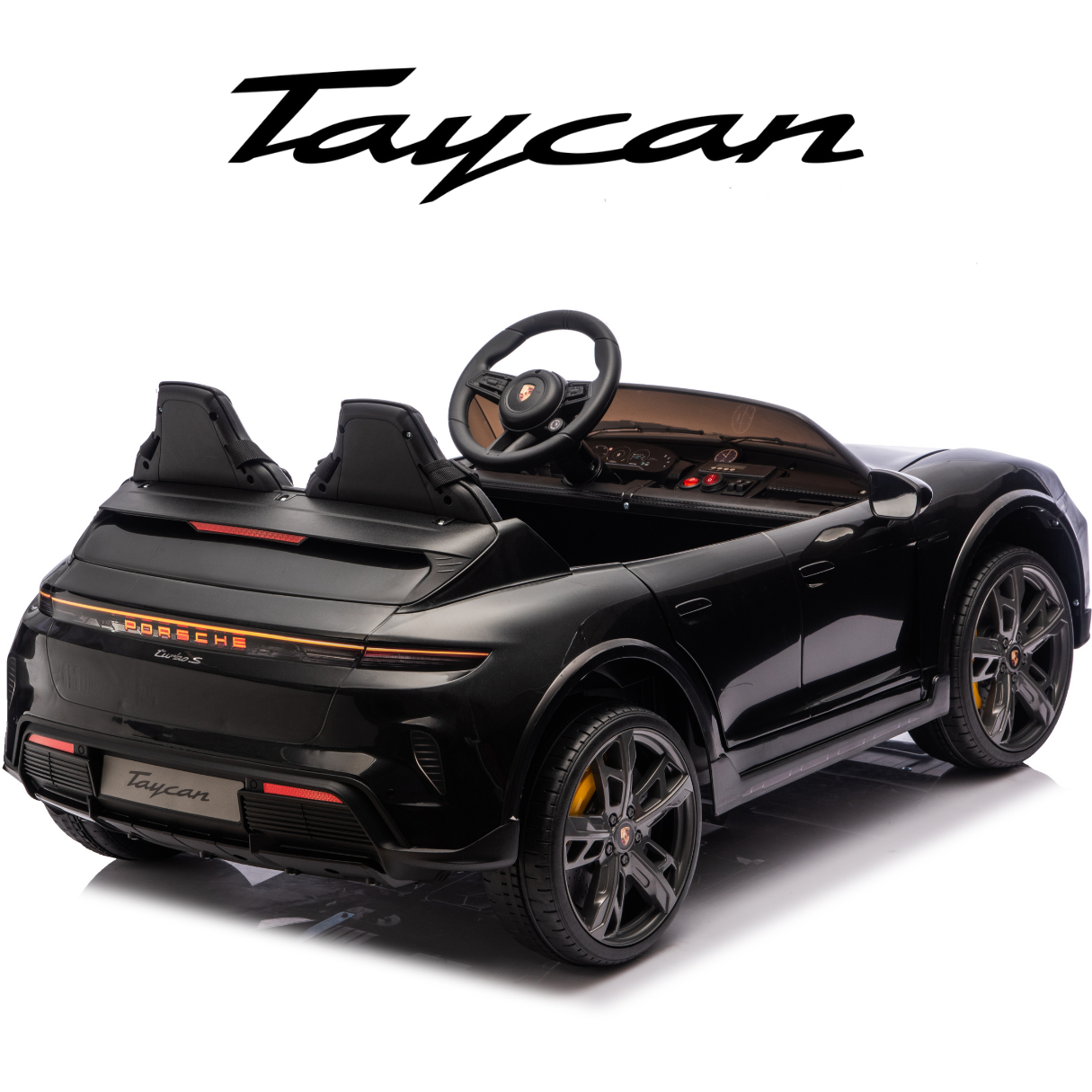 Porsche Taycan Turbo S (2 lugares) - Preto