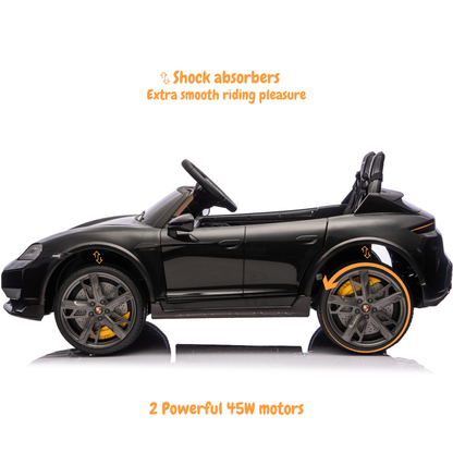 Porsche Taycan Turbo S (2 lugares) - Preto