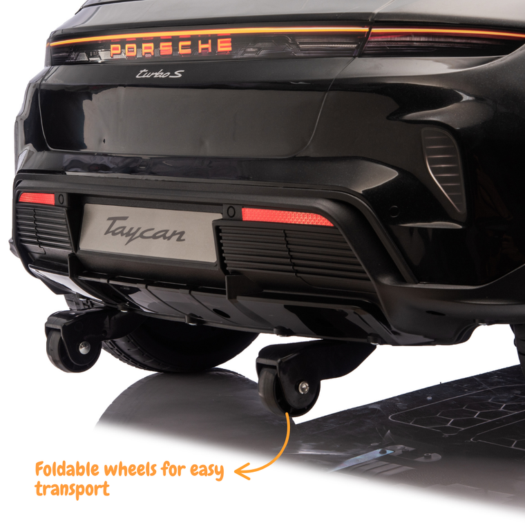 Porsche Taycan Turbo S (2-Sitzer) – Schwarz