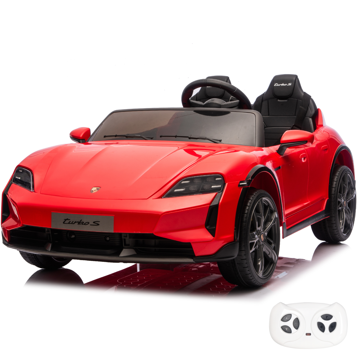 Porsche Taycan Turbo S (2 lugares) - Vermelho