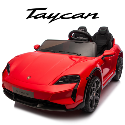 Porsche Taycan Turbo S (2 lugares) - Vermelho