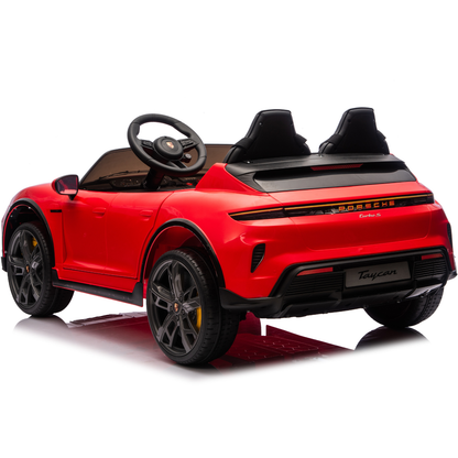 Porsche Taycan Turbo S (2 lugares) - Vermelho
