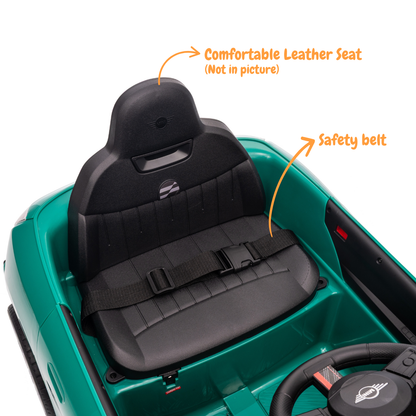 MINI Cooper Carro Elétrico Infantil 12V JCW – Verde