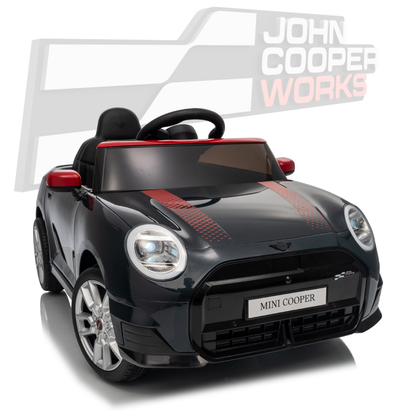 MINI Cooper Carro Elétrico Infantil 12V JCW – Preto