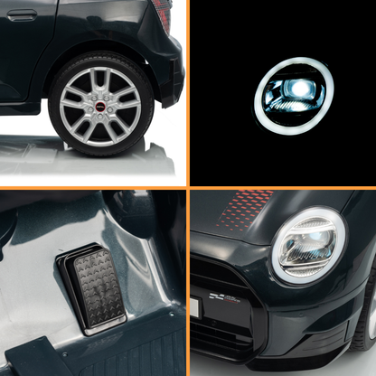MINI Cooper Carro Elétrico Infantil 12V JCW – Preto