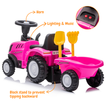 New Holland T7 Trator - Carro de Passeio com Reboque
