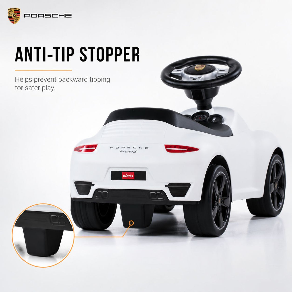 Loopauto Porsche 911 Turbo S wit
