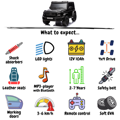 Mercedes-AMG G63 4x4 (2 lugares) – Preto