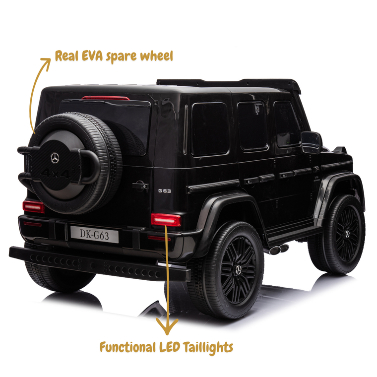 Mercedes-AMG G63 4x4 (2 Personen) – Schwarz