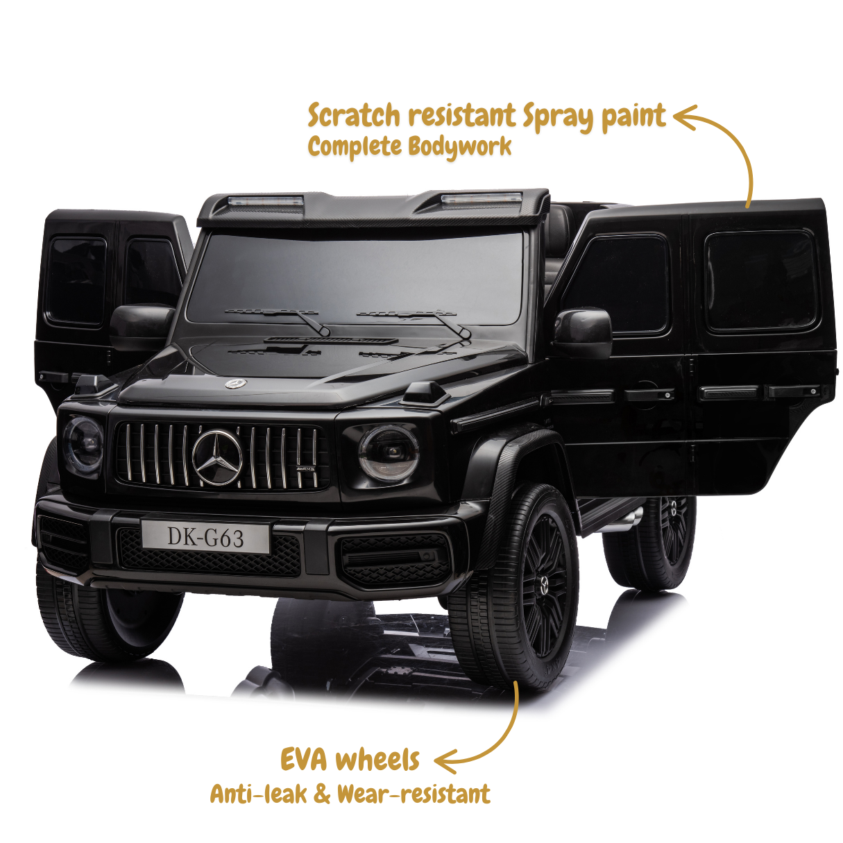 Mercedes-AMG G63 4x4 (2 lugares) – Preto